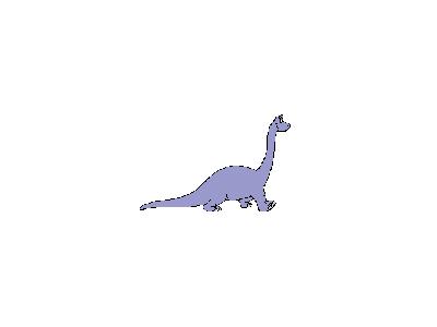 Logo Animals Dinosaures 008 Animated