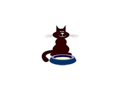 Logo Animals Cats 008 Animated