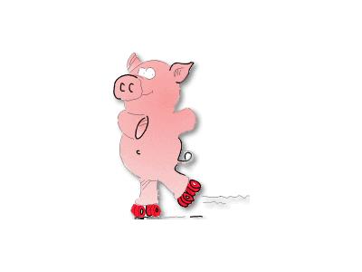 Logo Animals Pigs 019 Color