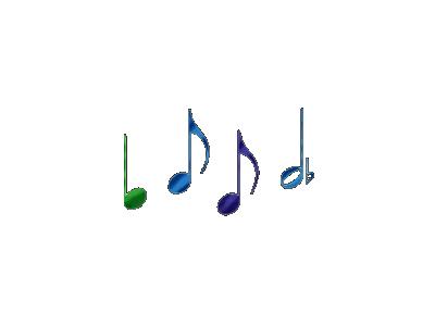 Logo Music Notes 034 Animated