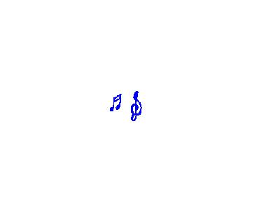 Logo Music Notes 055 Animated