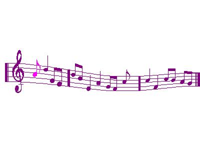 Logo Music Notes 234 Animated