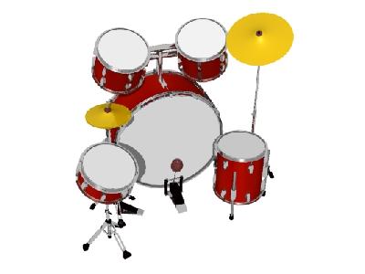 Logo Music Drums 017 Color