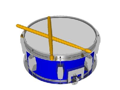 Logo Music Drums 026 Color