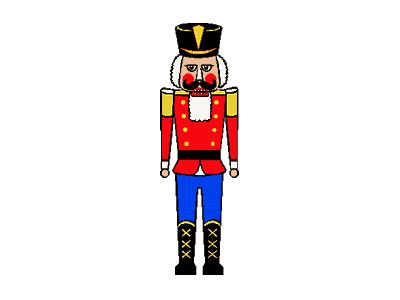 Greetings Nutcracker02 Animated Christmas