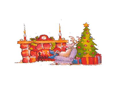 Greetings Reindeer13 Animated Christmas