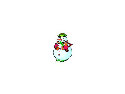 Greetings Snowman02 Animated Christmas