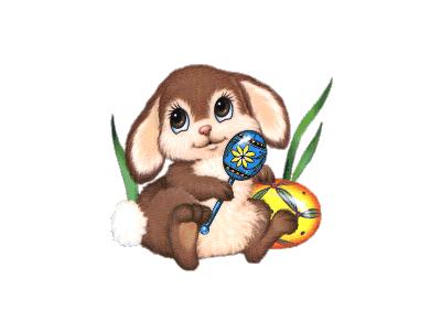 Greetings Bunny20 Color Easter