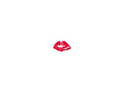 Greetings Lips01 Color Valentine