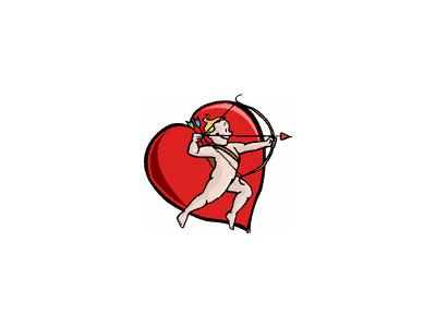 Greetings Cupid01 Color Valentine