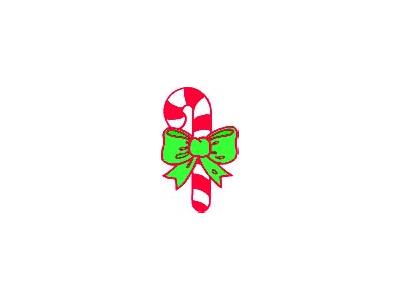 Greetings Candy Cane09 Color Christmas