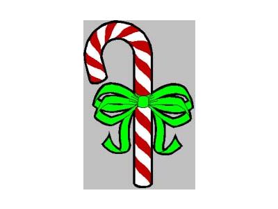 Greetings Candy Cane10 Color Christmas