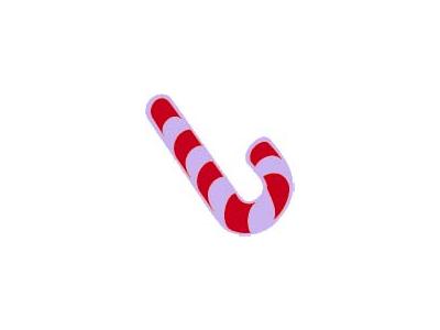 Greetings Candy Cane19 Color Christmas