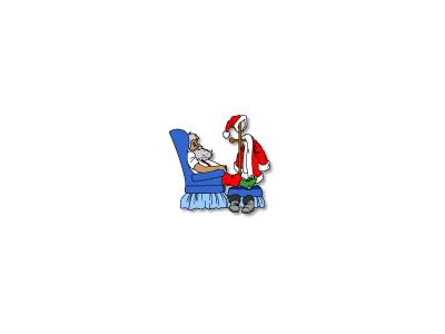 Greetings Santa20 Color Christmas