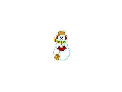 Greetings Snowman14 Color Christmas