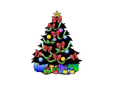 Greetings Tree04 Color Christmas