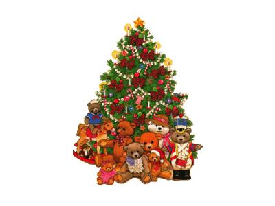 Greetings Tree06 Color Christmas
