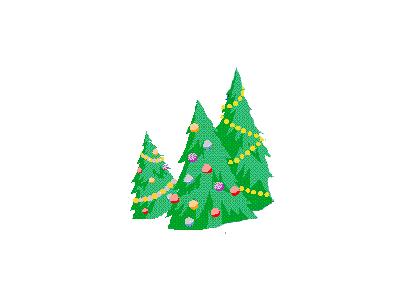 Greetings Tree12 Color Christmas