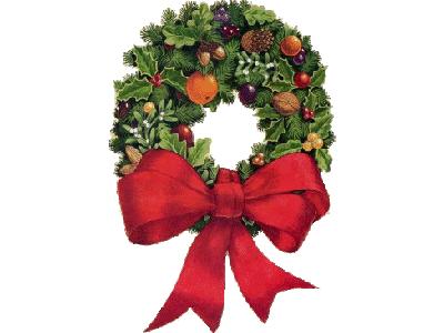 Greetings Wreath06 Color Christmas