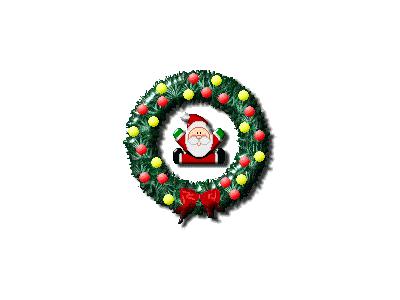 Greetings Wreath13 Color Christmas