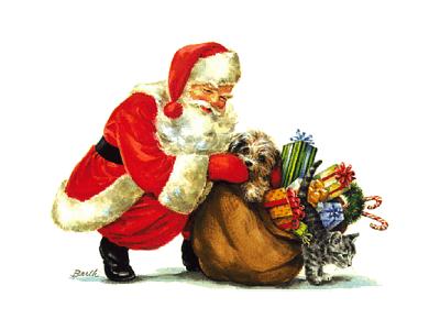 Greetings Santa51 Color Christmas