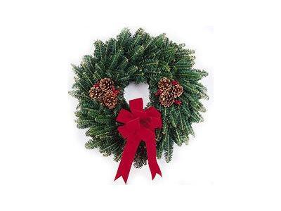 Greetings Wreath07 Color Christmas