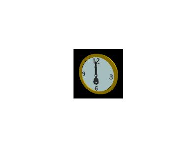 Greetings Clock1 Animated New Year