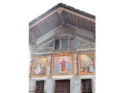 Photo Church Gable Paintings Building