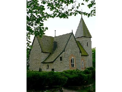 Photo Medieval Country Church Building
