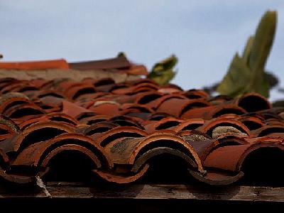 Photo Roofing Tiles Building