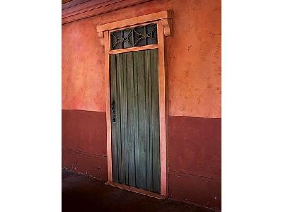 Photo Wooden Doorway Building
