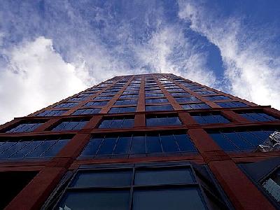 Photo Clouds And Building Building