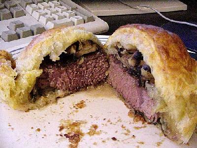 Photo Beef Wellington Food