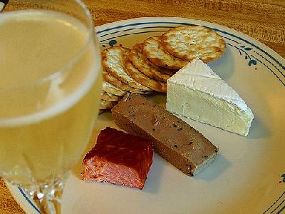 Photo Brie Cheese Plate Food