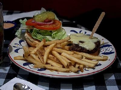 Photo Burger And Fries Food