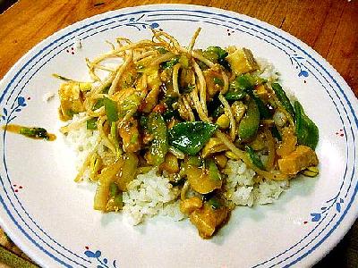 Photo Chicken Stir Fry Food