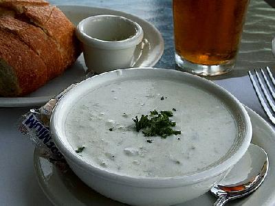 Photo Clam Chowder Food