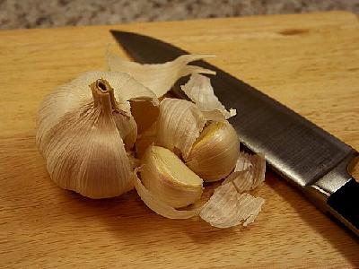 Photo Garlic Cloves Food