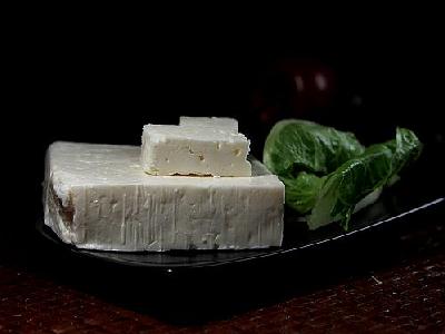 Photo Greek Feta Cheese Food