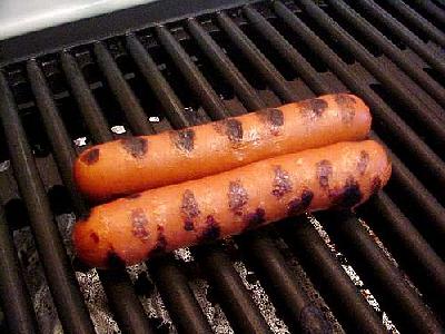 Photo Grilled Hotdoggies Food