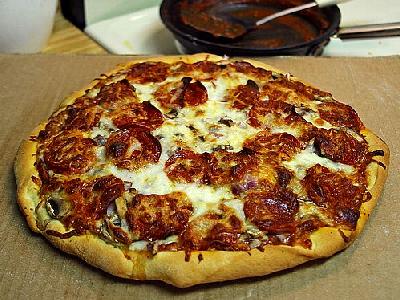 Photo Pizza Pepperoni Food