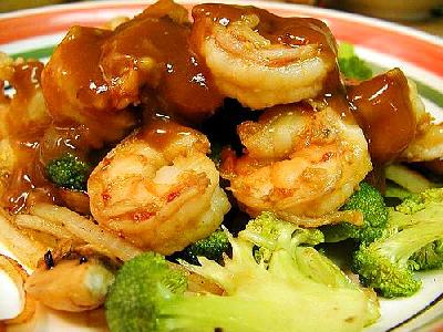 Photo Shrimp Teriyaki Food