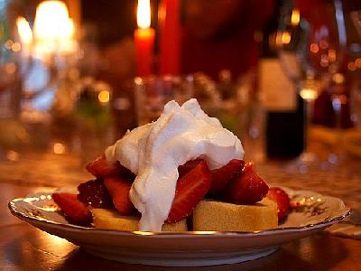 Photo Strawberry Shortcake Food