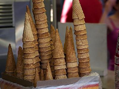 Photo Sugar Cones Food