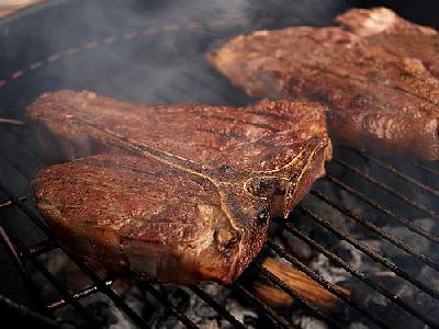 Photo Porterhouse Steak Food