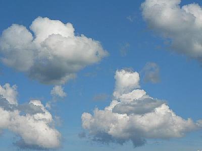 Photo Clouds In Blue Sky 2 Landscape