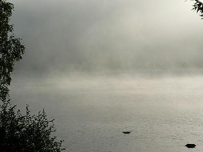 Photo Morning Mist Over Lake 2 Landscape