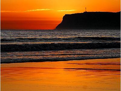 Photo Point Loma Sunset Ocean