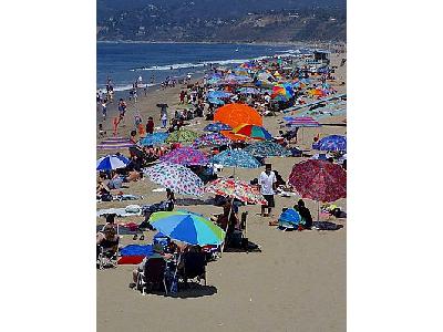 Photo Santa Monica Beach People