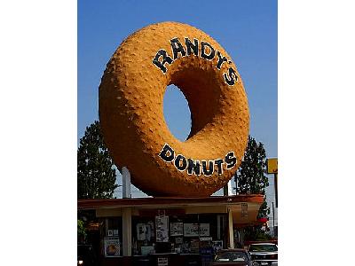 Photo Randys Donuts Sign Travel